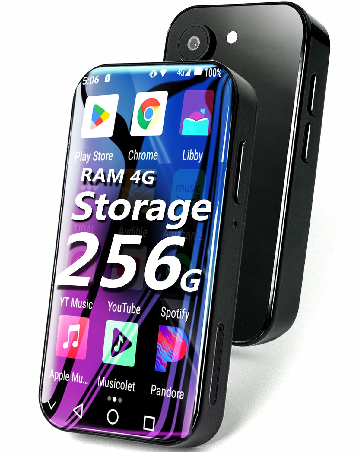 4.7インチ Android MP3プレイヤー Bluetooth WiFi Amazon.com: G7 Android 13 MP3 Player with Camera, 4-Inch
